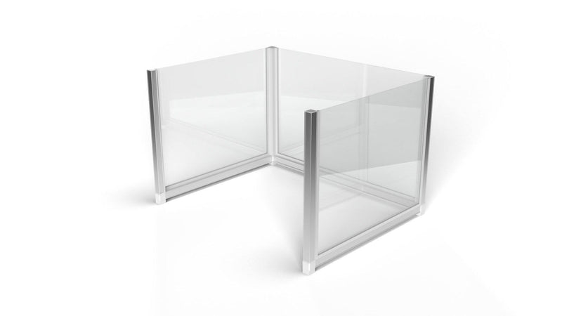 T3 Desk Dividers - U & L Shape - TecnaCare