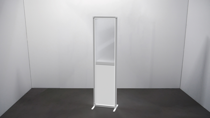 Acrylic Combo Walls White Foamboard - TecnaCare