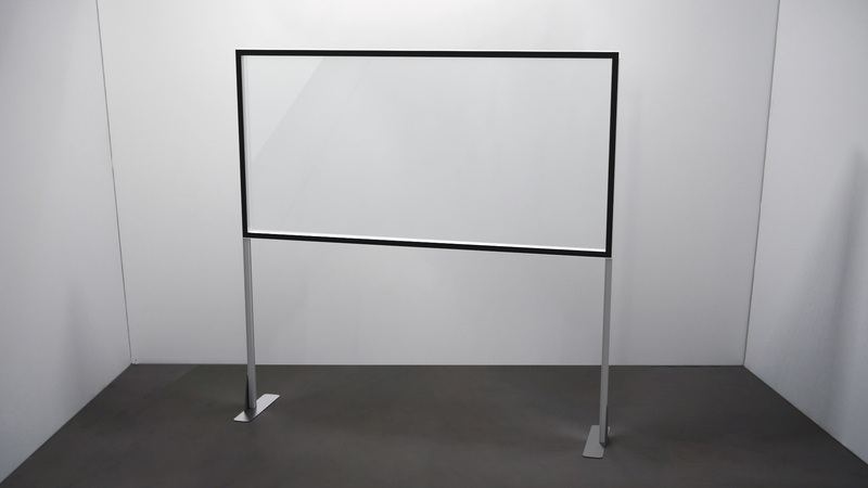 Clear Acrylic Half Screen - TecnaCare