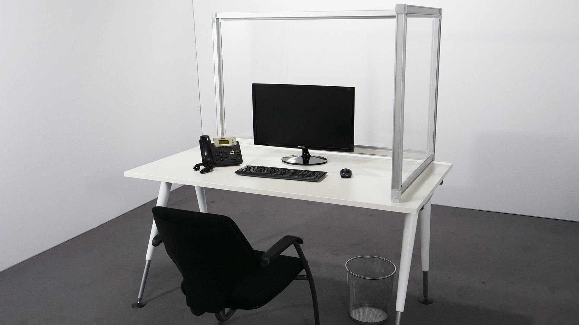 T3 Desk Dividers - U & L Shape - TecnaCare